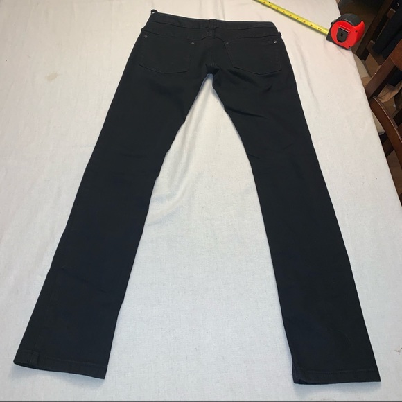 NWOT Free People Black Jeans with Slight Flare/Bootcut 27 - Picture 9 of 11